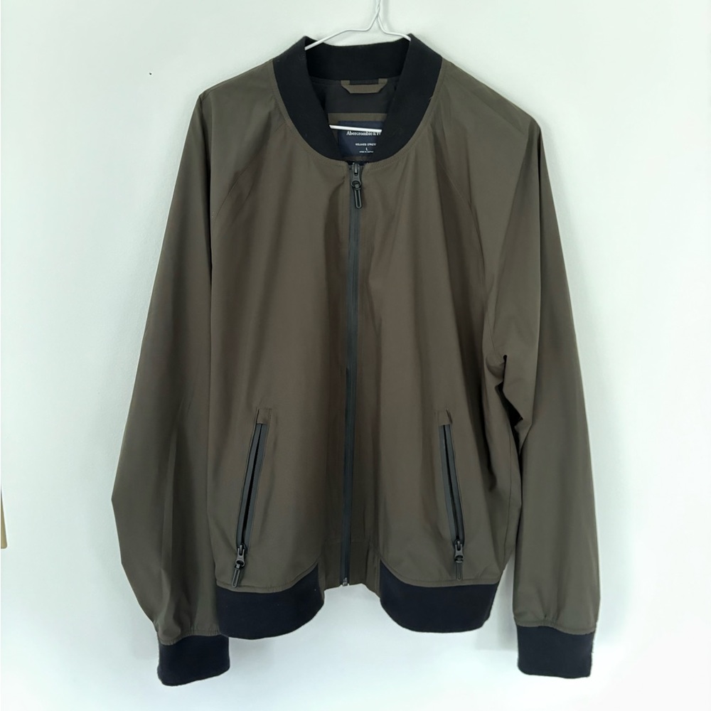 Abercrombie & Fitch bomber jacket large